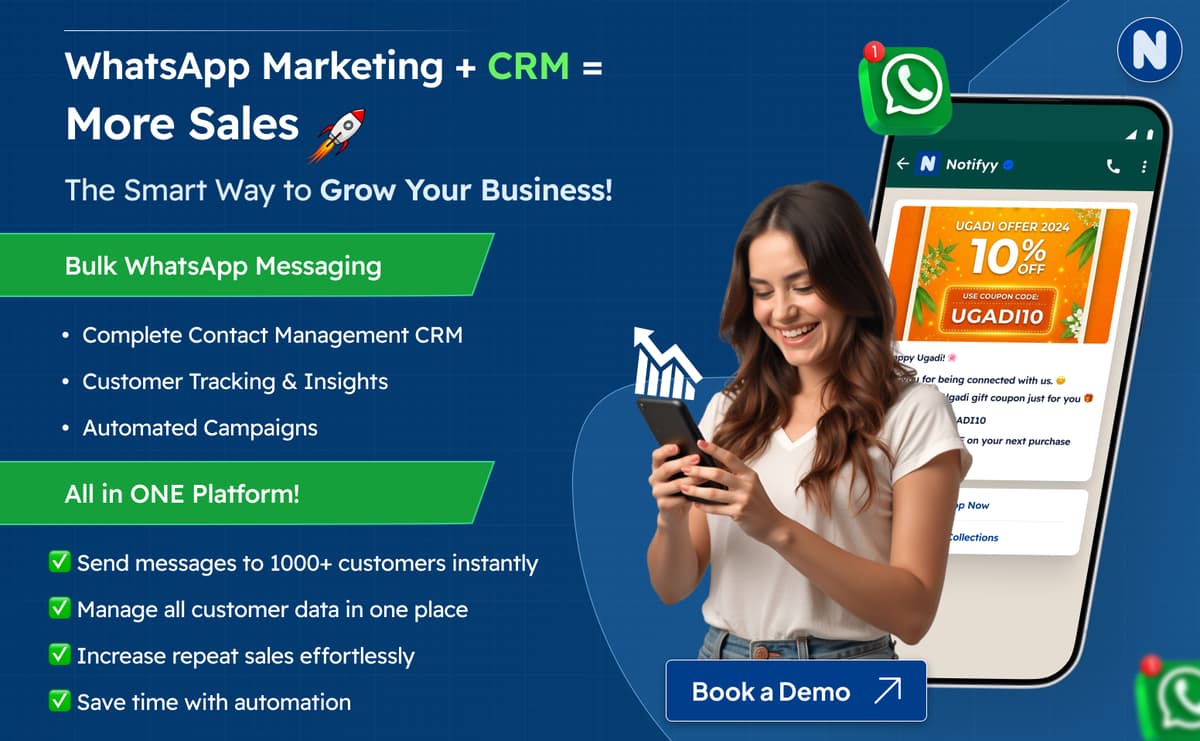 How Businesses Can Grow Sales Faster with a CRM + WhatsApp Marketing Platform